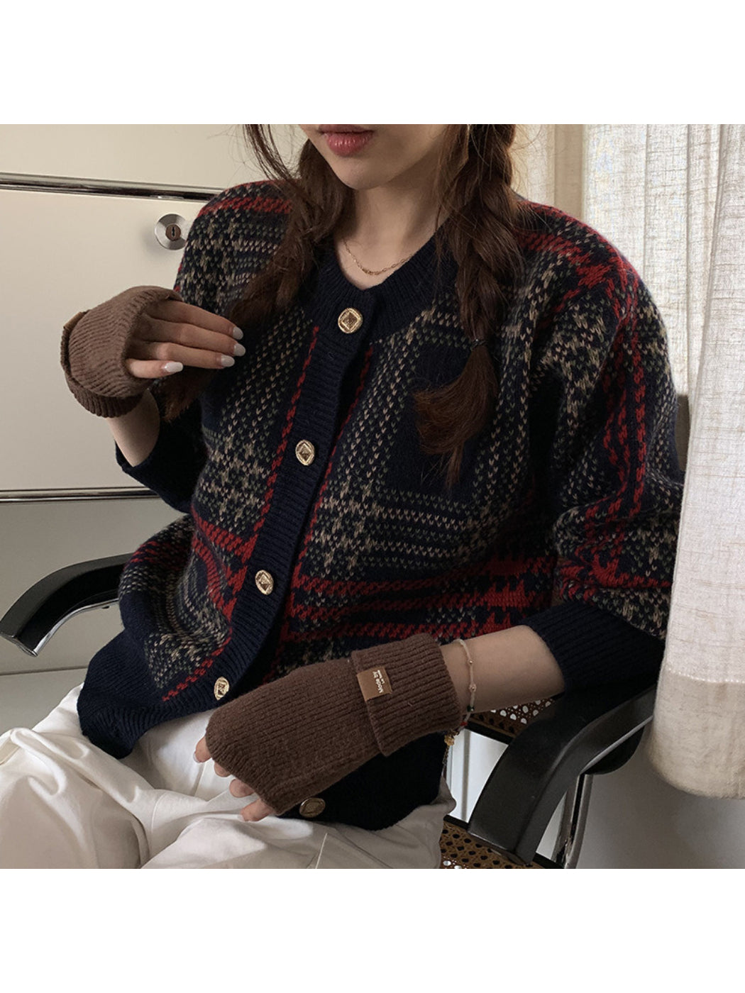 Gloving - Folded Cuff Fingerless Gloves