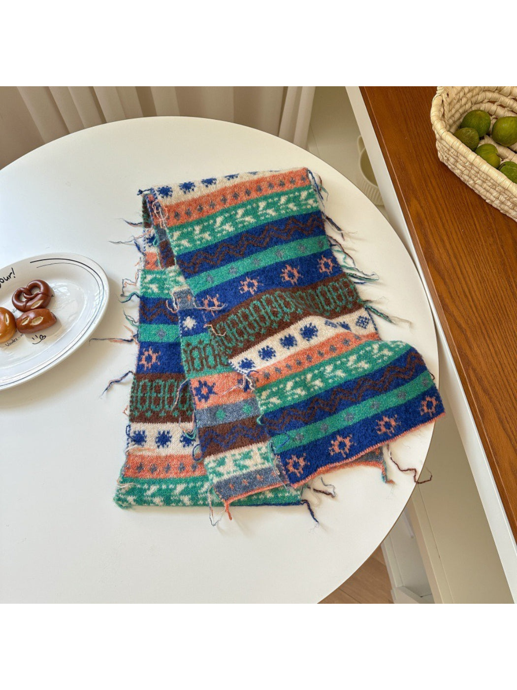 Scarvii – Fair Isle Knit Scarf