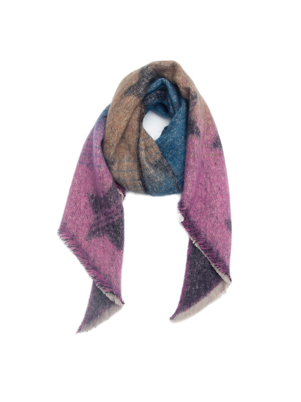Scarvii - Winter Star-patterned Wrap Scarf for Cozy Warmth
