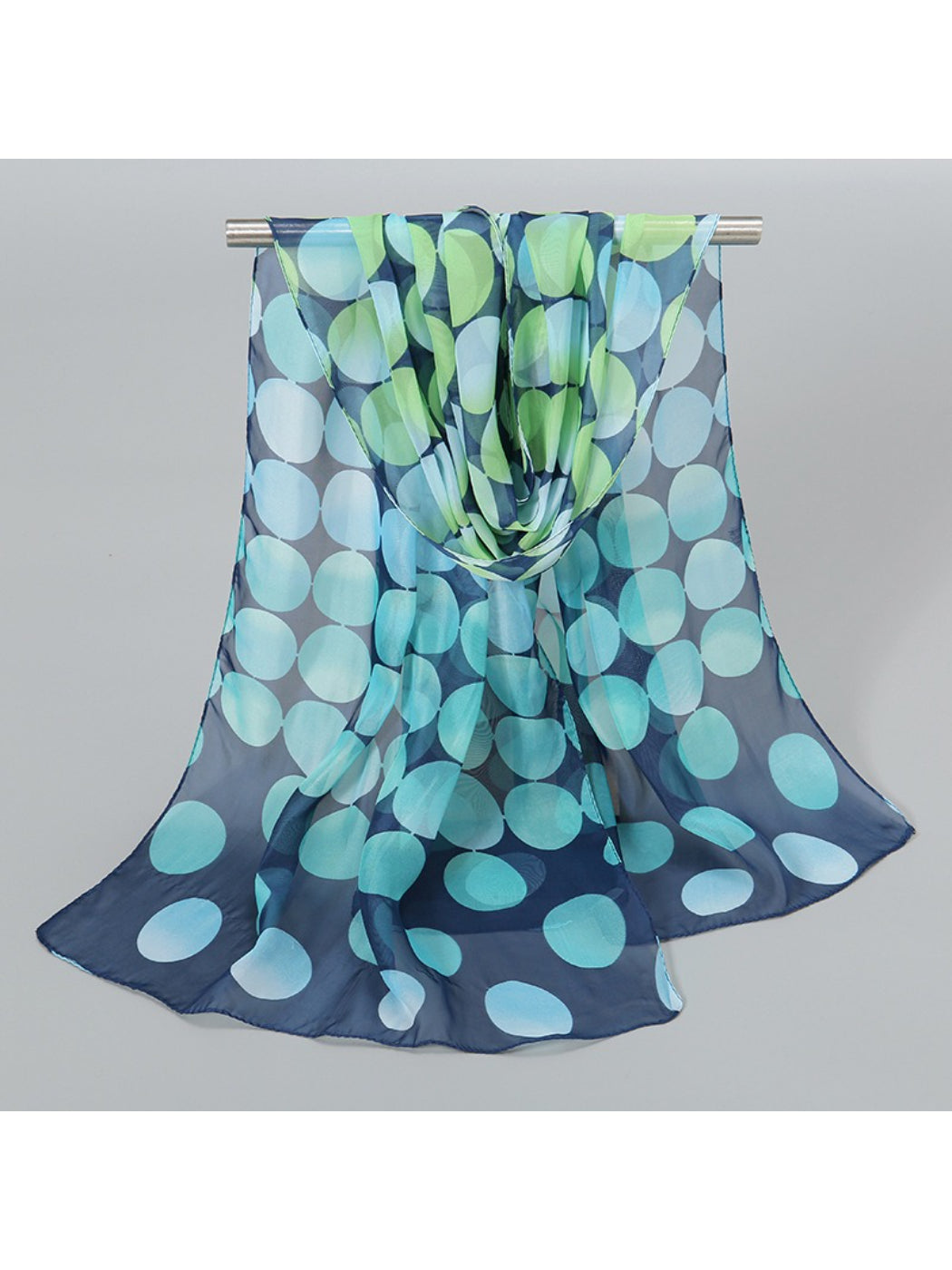 Scarvii - Summer Polka Dot Print Scarf