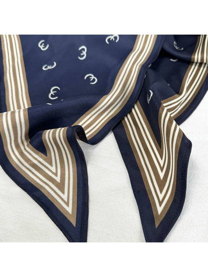 Scarvii - Minimal Motif Triangle Scarf