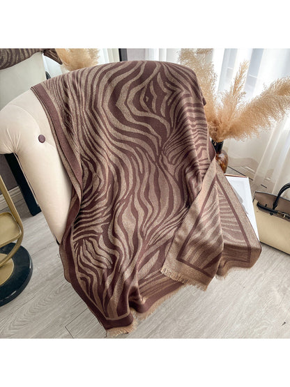 Scarvii - Soft Zebra Print Scarf