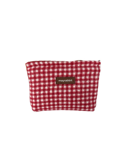 Cosbai - Retro Leopard Print Toiletry Bag