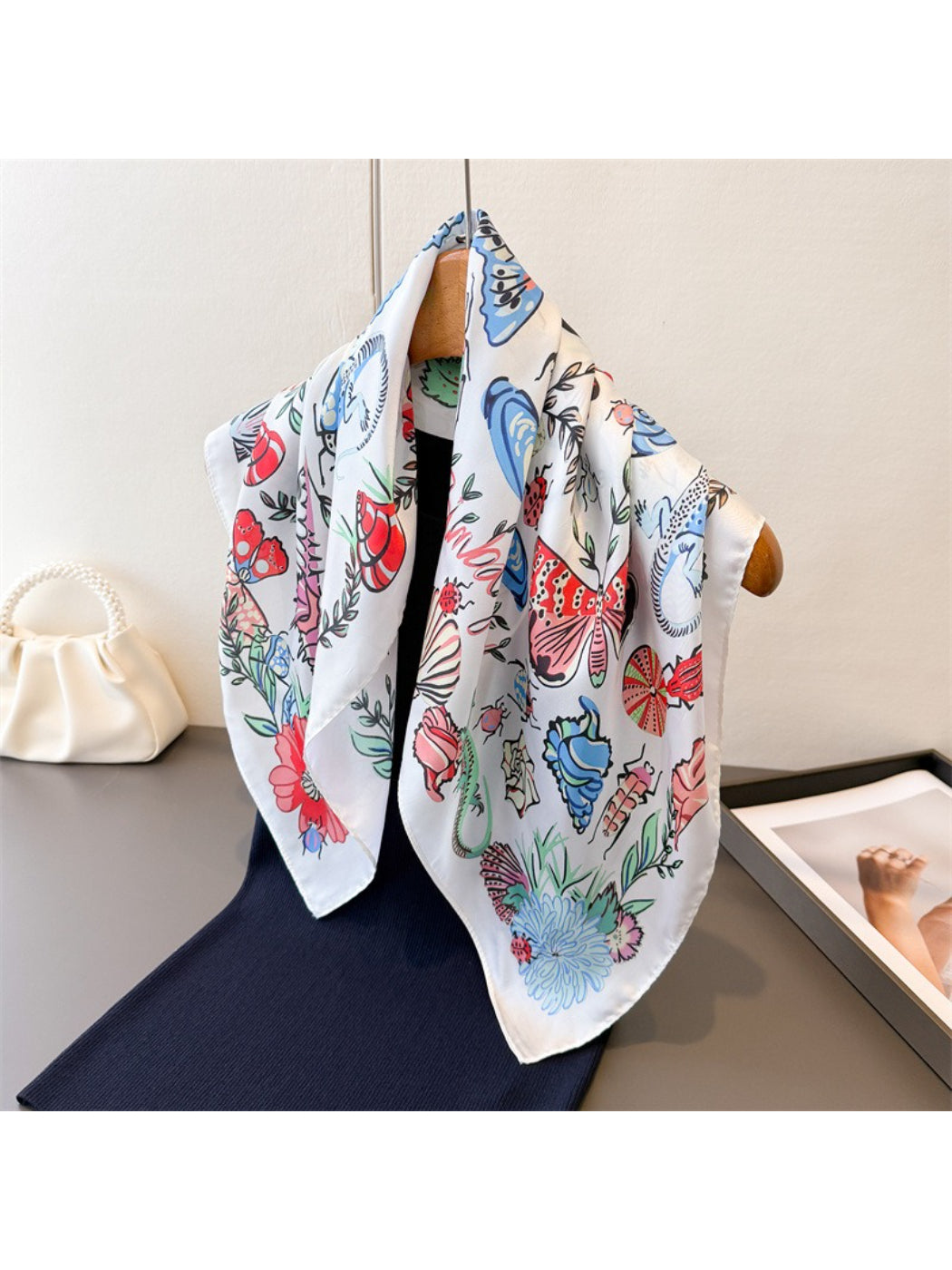 Scarvii - Butterfly Garden Print Scarf