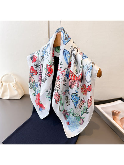Scarvii - Butterfly Garden Print Scarf