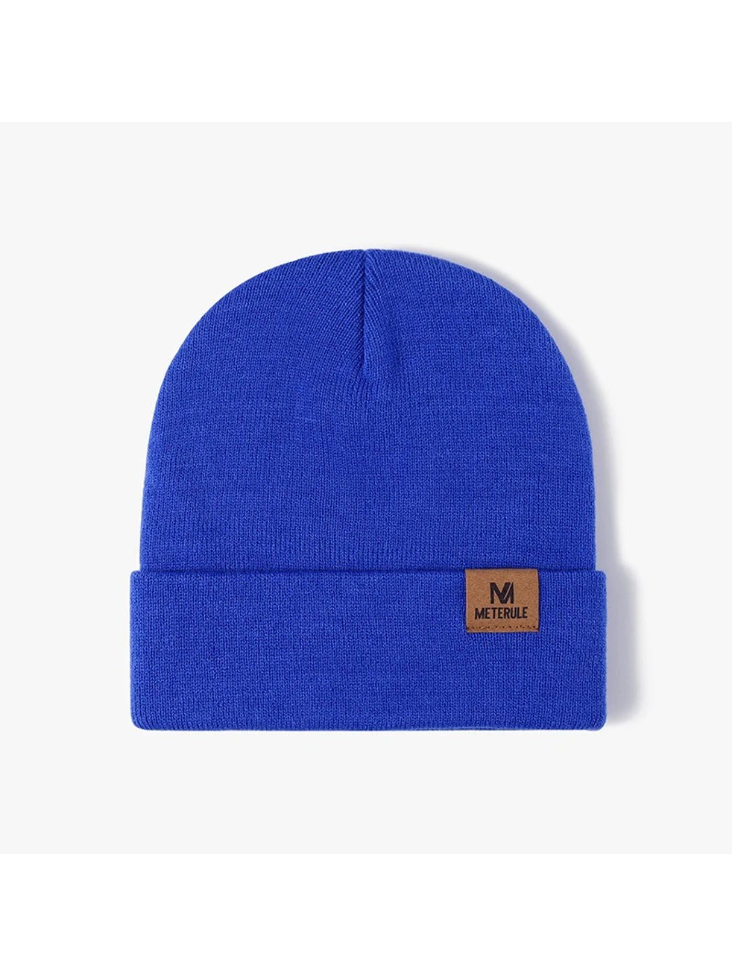 Haila - Letter Patch Cuffed Beanie