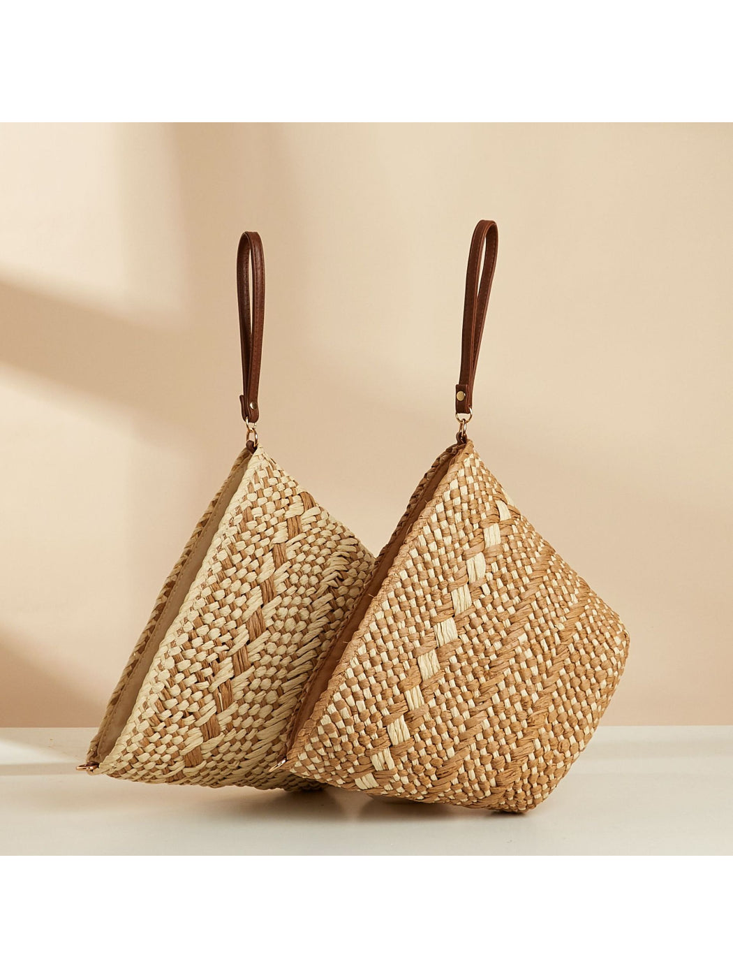 Cosbai - Summer Straw Shoulder Bag - image 2