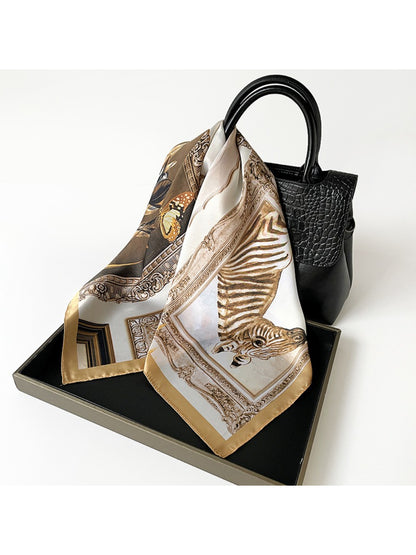 Scarvii - Framed Botanical Print Scarf