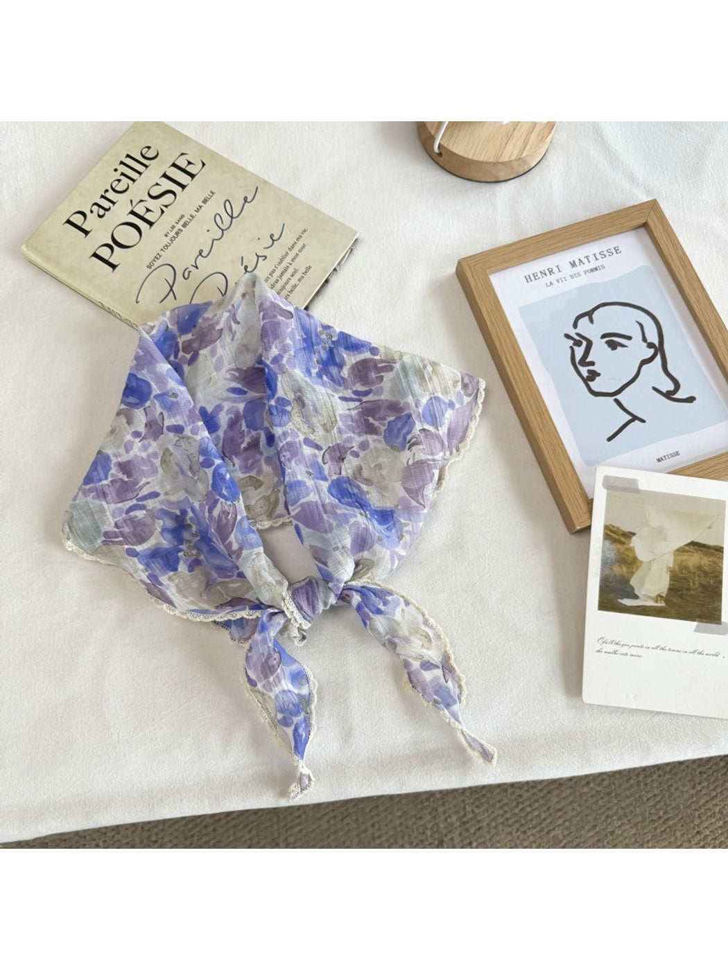 Scarvii - Fresh Style Diamond-shaped Scarf