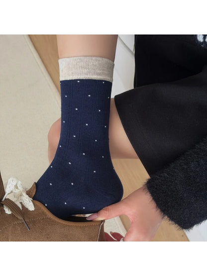 Rufia - Small Dot Crew Socks