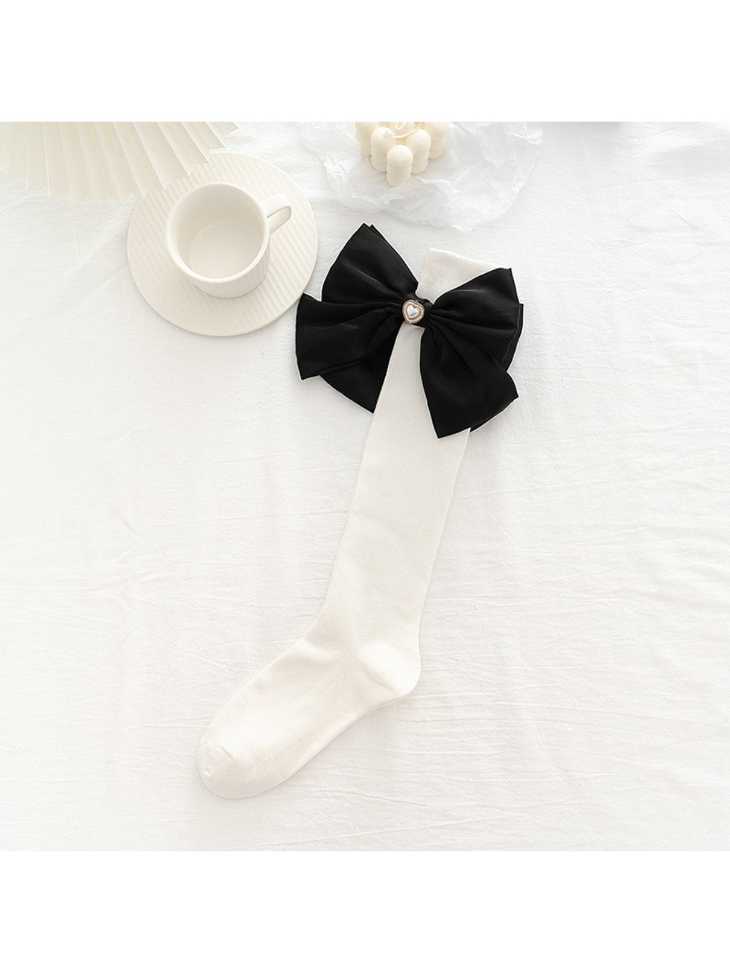 Rufia - Floral Bow Knee High Socks product image 4