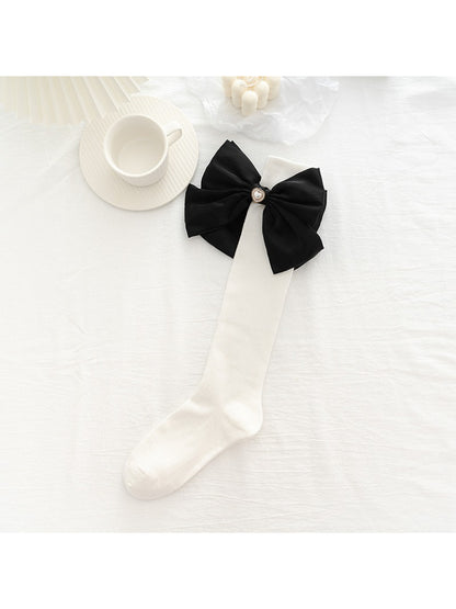 Rufia - Floral Bow Knee High Socks product image 4