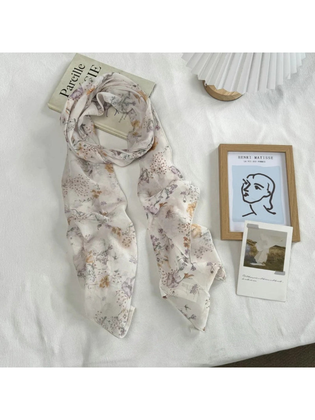 Scarvii - Leopard Print Long Rectangular Scarf