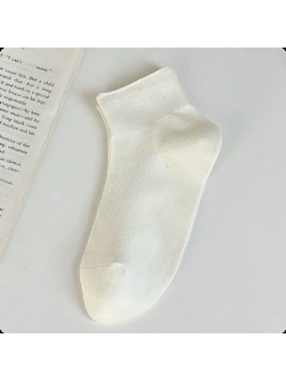 Rufia - Minimal Plain Daily Women's Ankle Socks