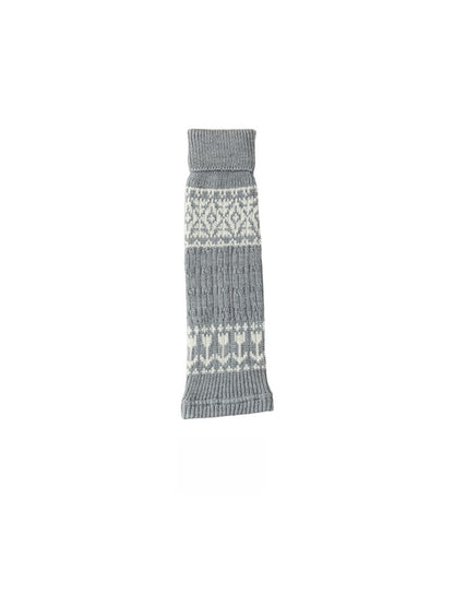Cozyra - Vintage Geometric Knit Leg Warmers