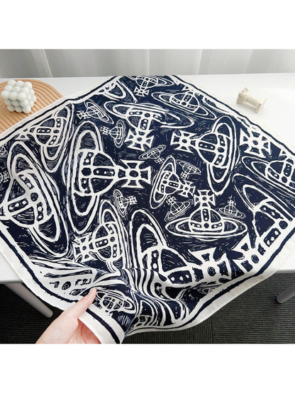 Scarvii - Modern Abstract Print Square Scarf