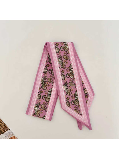 Scarvii Classic Paisley Skinny Scarf