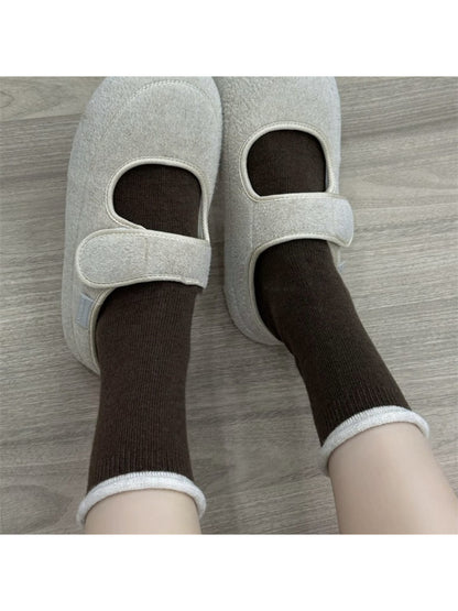 Rufia - Soft Roll-Edge Crew Socks