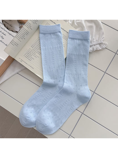 Close-up of Rufia sock heel and toe area showing visible stitching