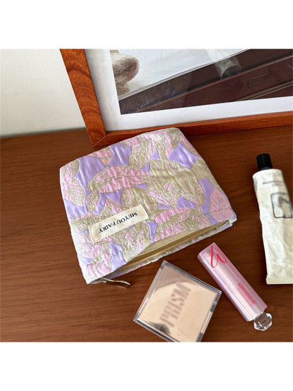 Cosbai Quilted Garden Makeup Pouch product image