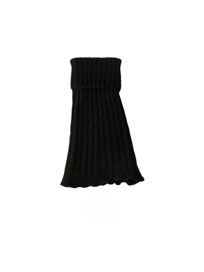 Cozyra - Mid-Calf Solid Color Knit Leg Warmer