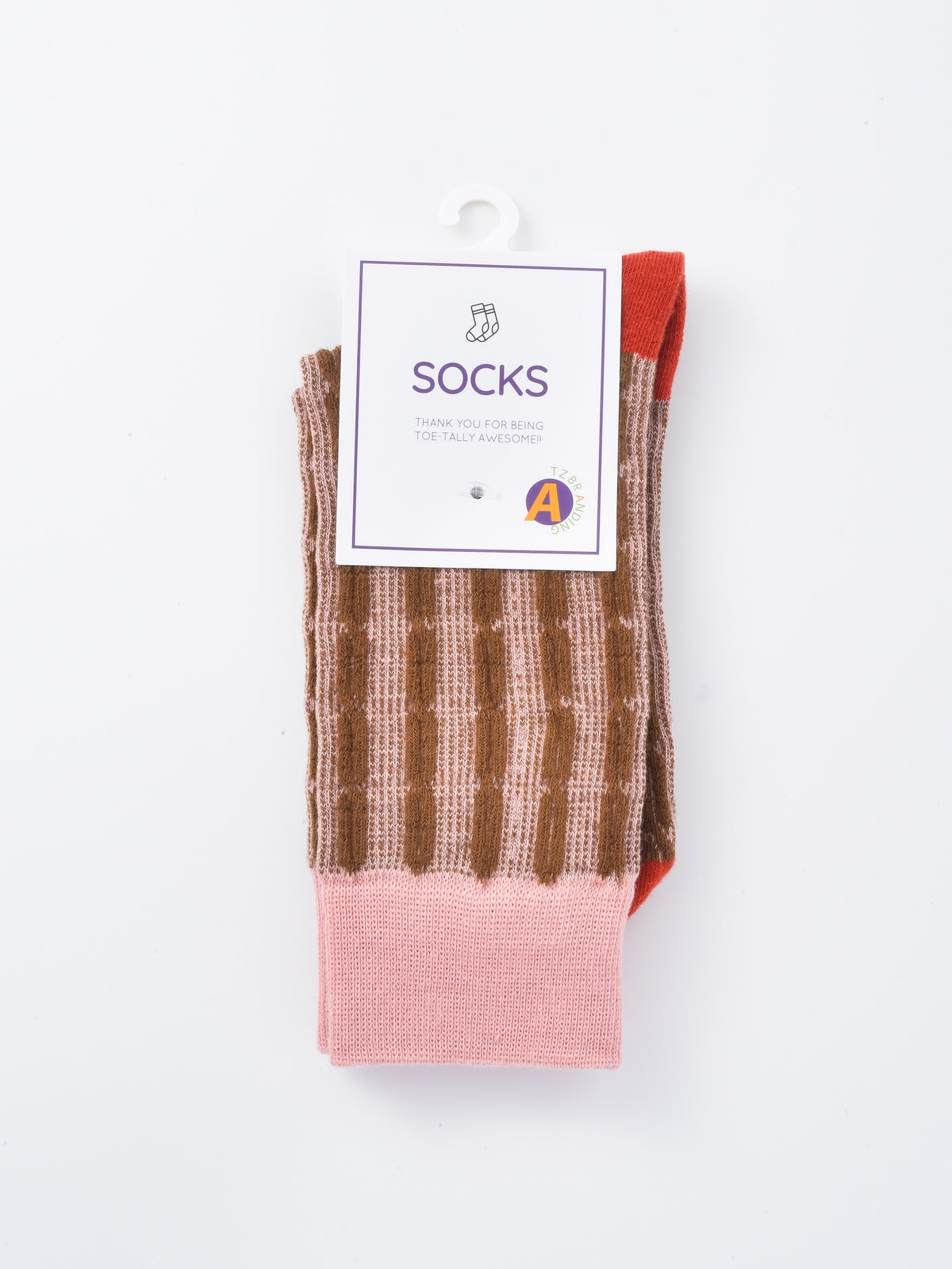 Rufia - Bold Graphic Knit Crew Socks
