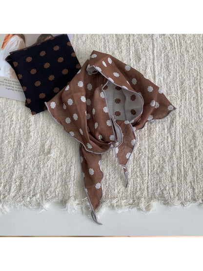 Scarvii Soft Geometric Triangle Scarf