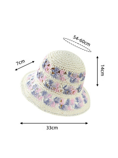 Haila - Women's Foldable Floral Bucket Hat for Summer