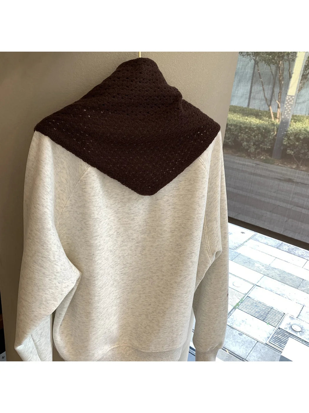 Scarvii - Eyelet Openwork Scarf