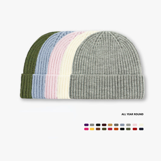 Haila - Solid Color Knitted Hat