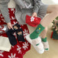Rufia - Christmas Cartoon Pattern Mid-Calf Socks