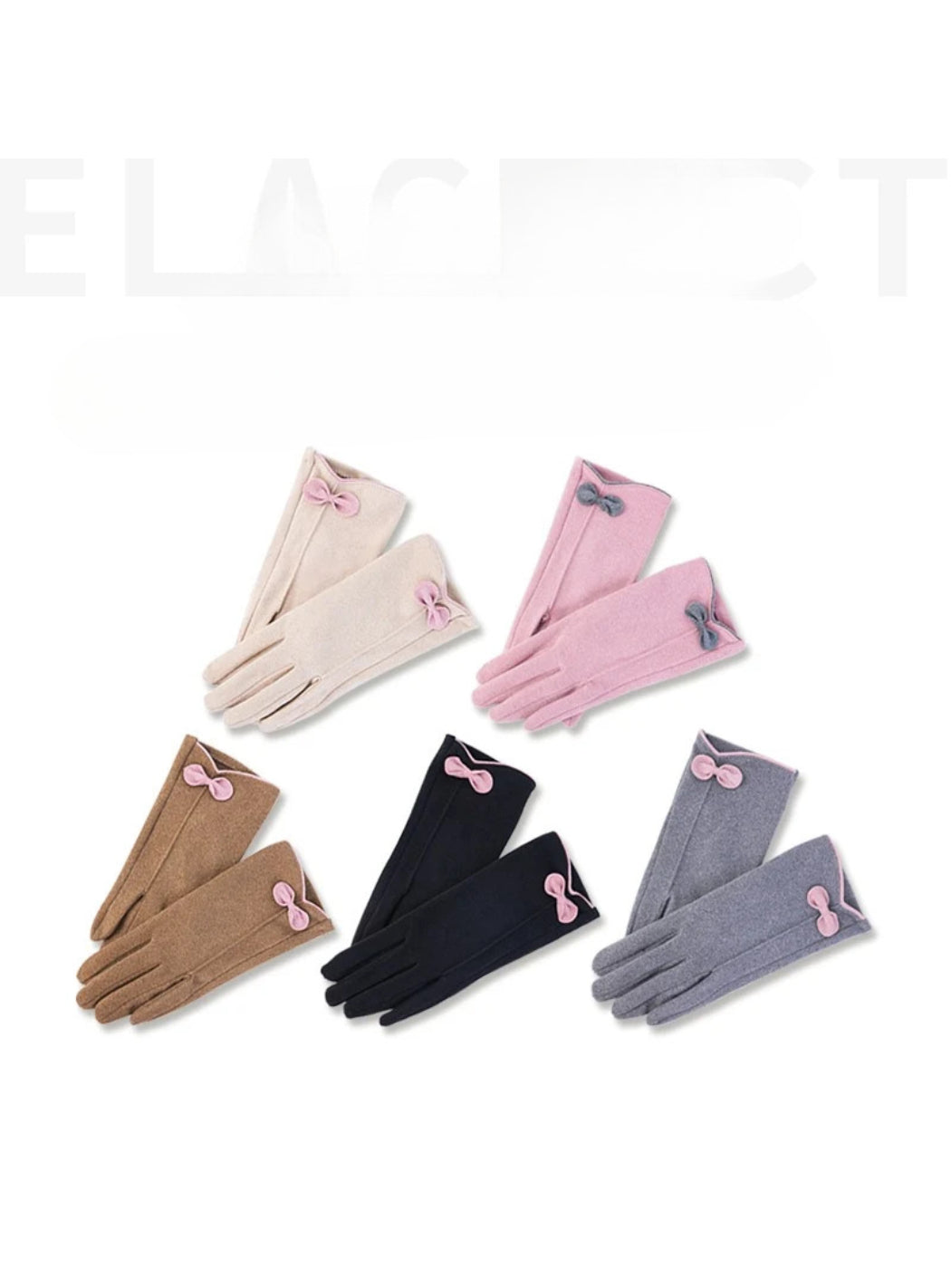 Gloving Pink Touch Screen Winter Gloves