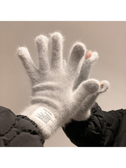 Gloving - Simple Label Patch Women's Winter Gloves