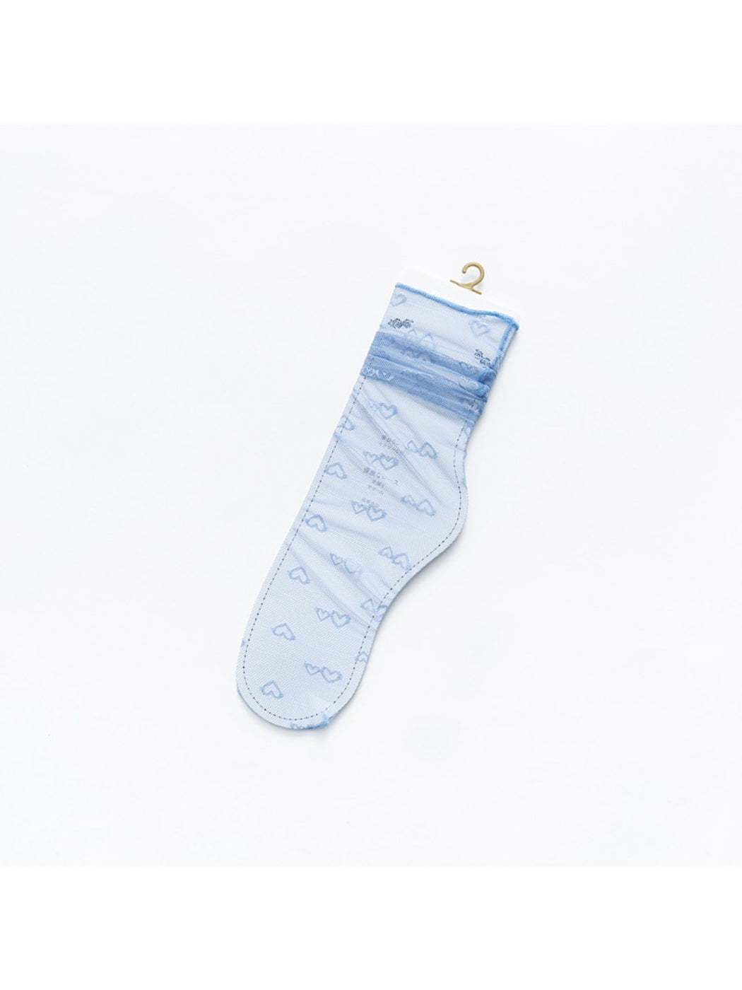 Rufia - Lightweight Sheer Heart Crew Socks product image 4