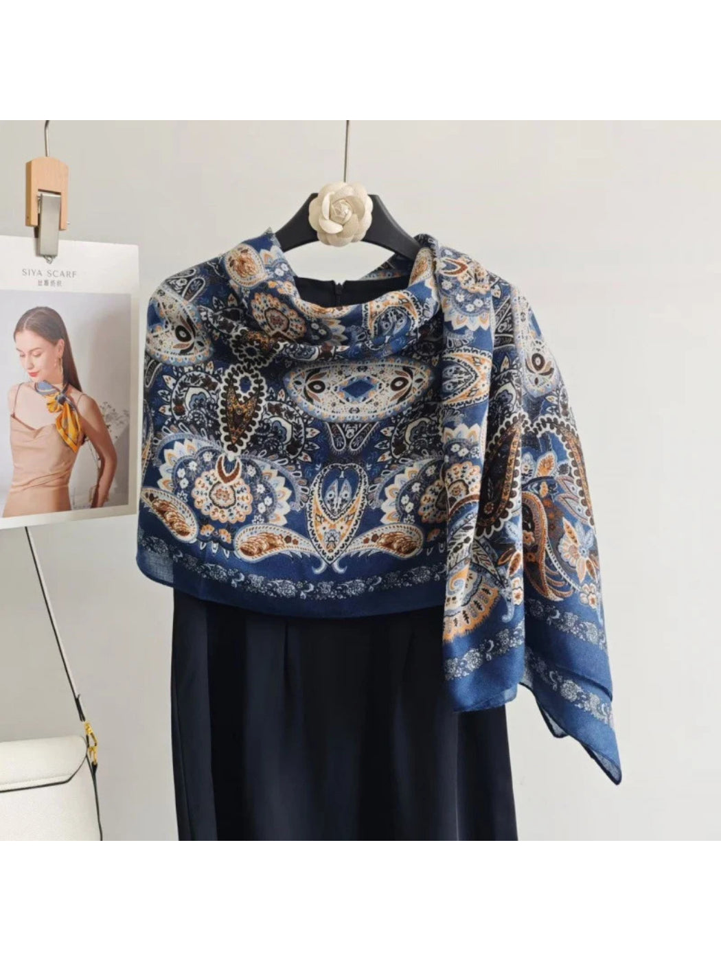 Scarvii - Paisley Floral Medallion Scarf