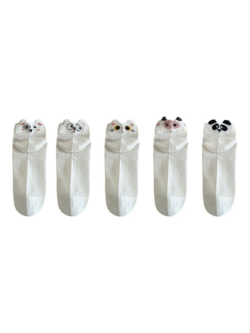 Rufia - Cute Animal Face Ankle Socks product image 2