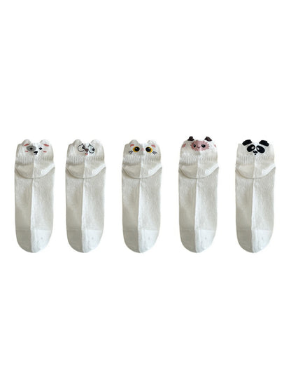Rufia - Cute Animal Face Ankle Socks product image 2