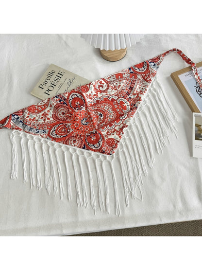 Scarvii - Chic Fringed Fashion Triangle Bandana