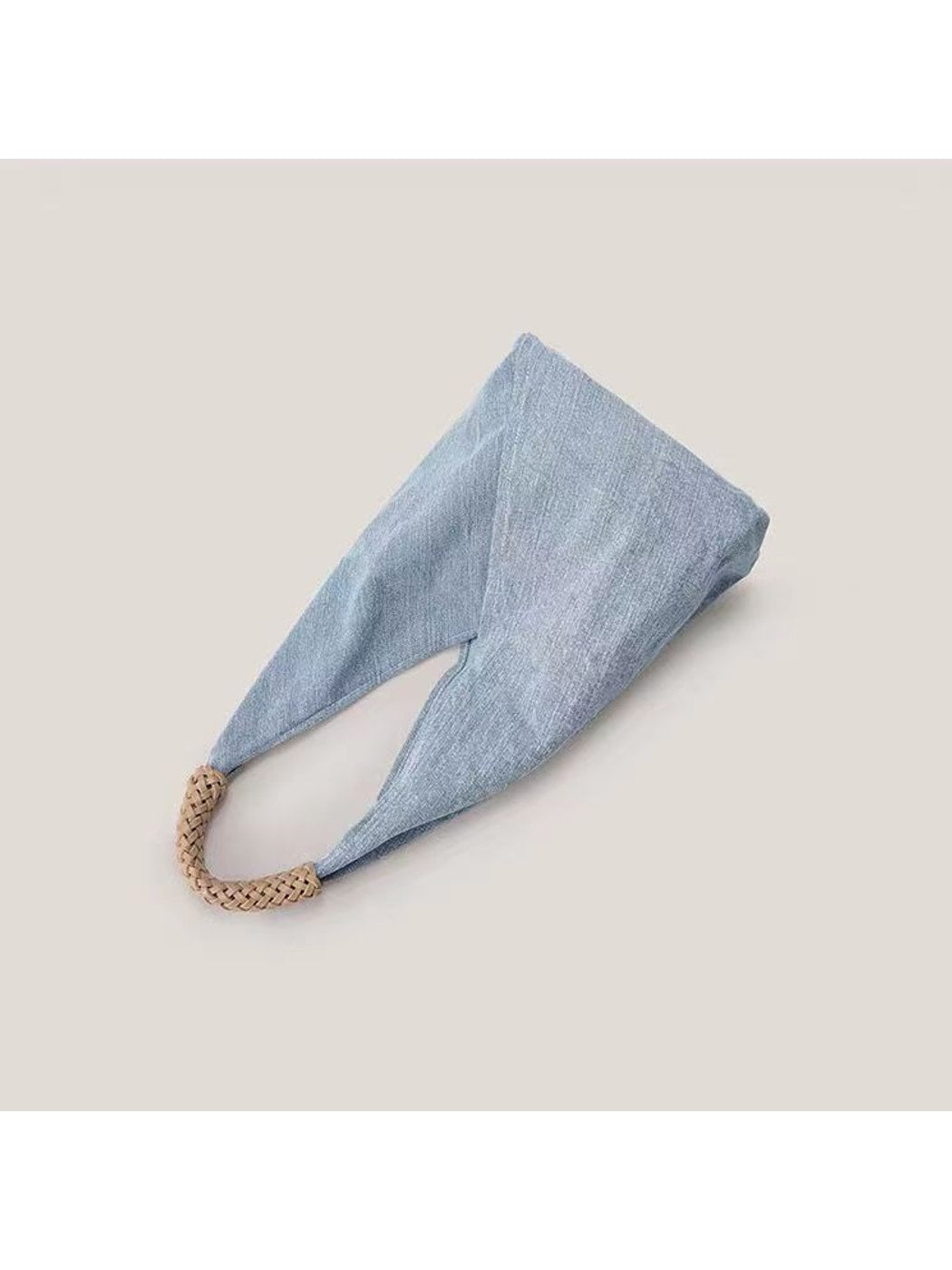 Cosbai - Simple Denim Style Shoulder Tote Bag