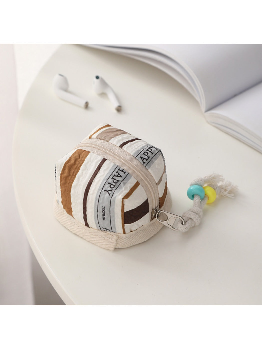 Cosbai - Cute Earphone Pouch with Cartoon Pattern