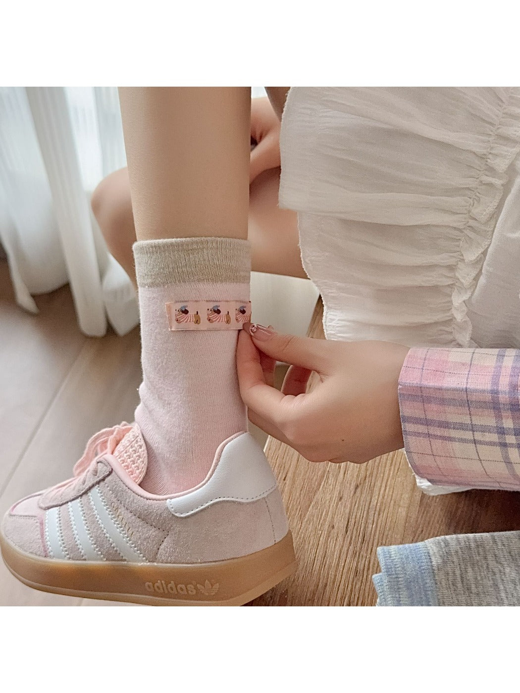 Rufia - Sweet Dog Label Mid-Calf Socks