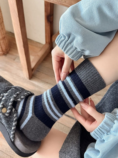 Rufia - Soft Stripe Crew Socks