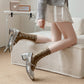 Rufia - Women's Floral Print Mid-Calf Socks - Vintage & Classic