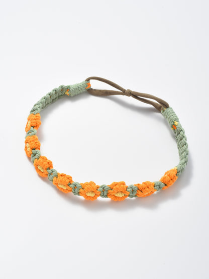Scarvii - Headband & Hair Accessory with Daisy Flower