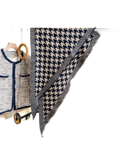 Scarvii - Houndstooth Wrap Scarf
