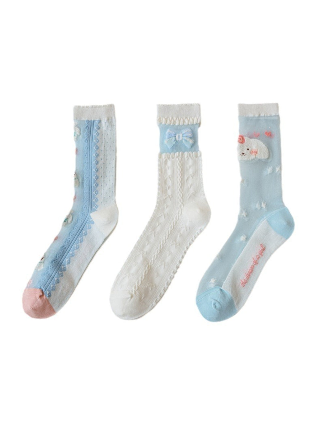 Rufia - Dreamy Bunny Sheer Socks product image 1