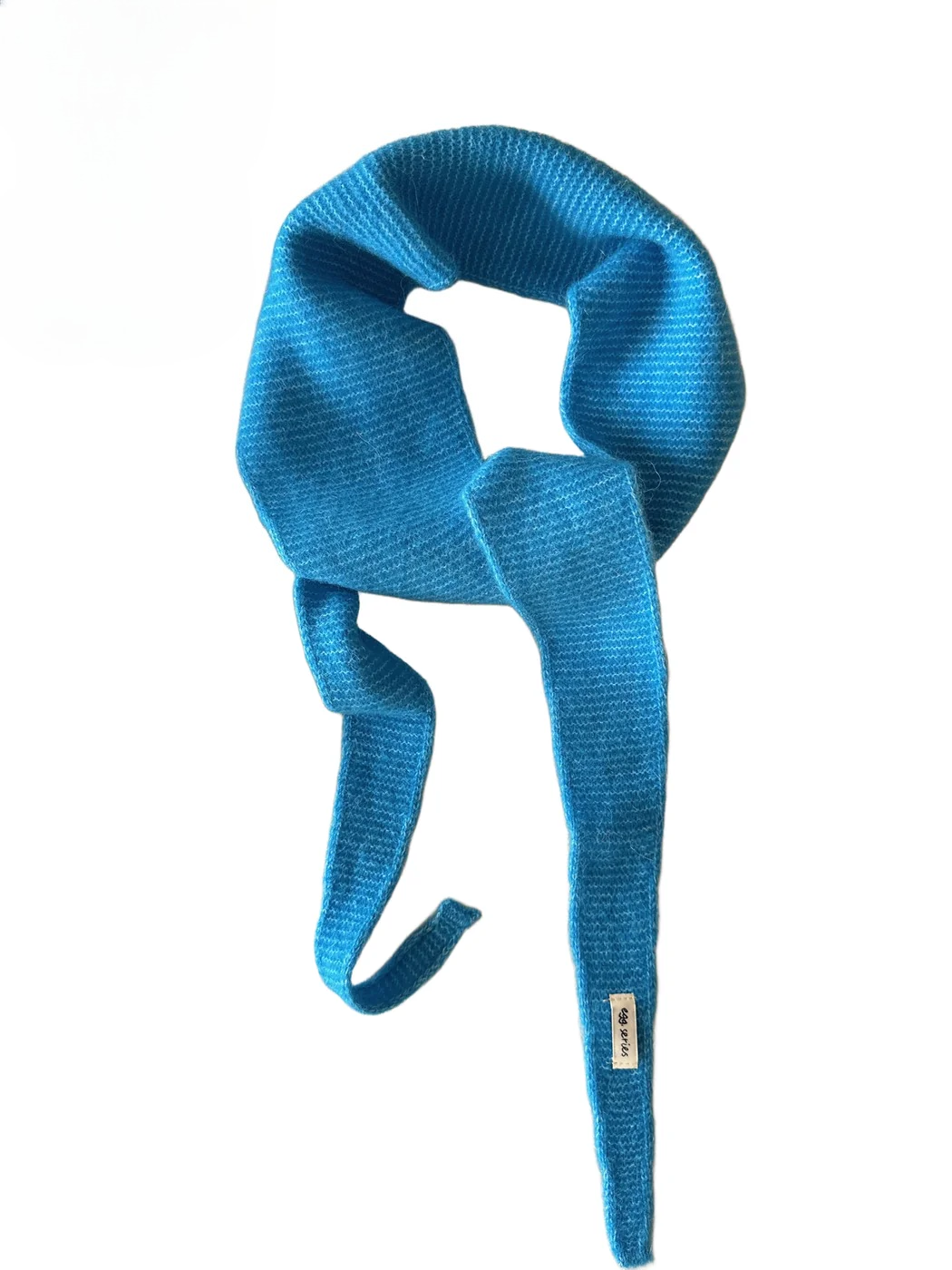 Scarvii - Textured Tapered Long Narrow Scarf