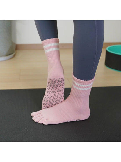 Rufia - Anti-Slip Five-Toe Yoga Socks