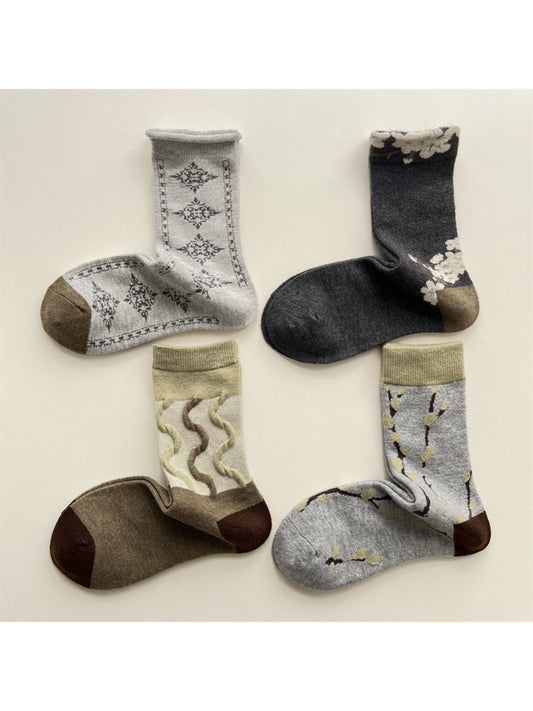 Rufia - Vintage Pattern Crew Socks product image 1