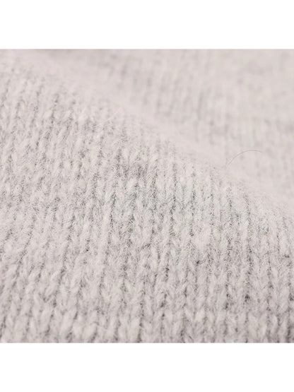 Haila - Reversible Contrast-Edge Knit Beanie